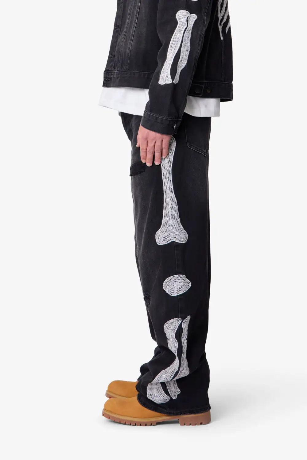 Relaxed Skeleton Ultra Baggy Jeans