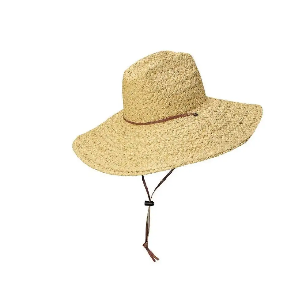 Women’s Classic Wide Brim Straw Lifeguard Hat