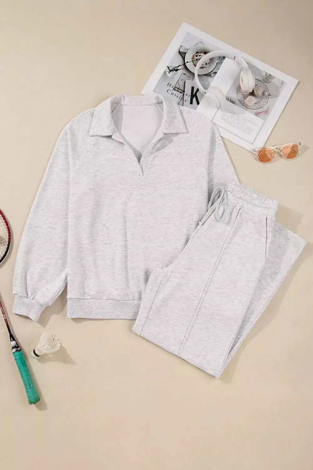 Athletic Style Comfortable Everyday Pajama Set