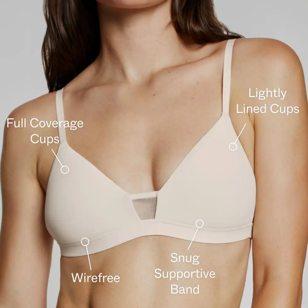 Feelgood Wirefree T-Shirt Bra Black
