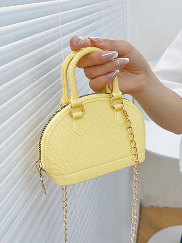 Compact Geometric Crossbody Bag