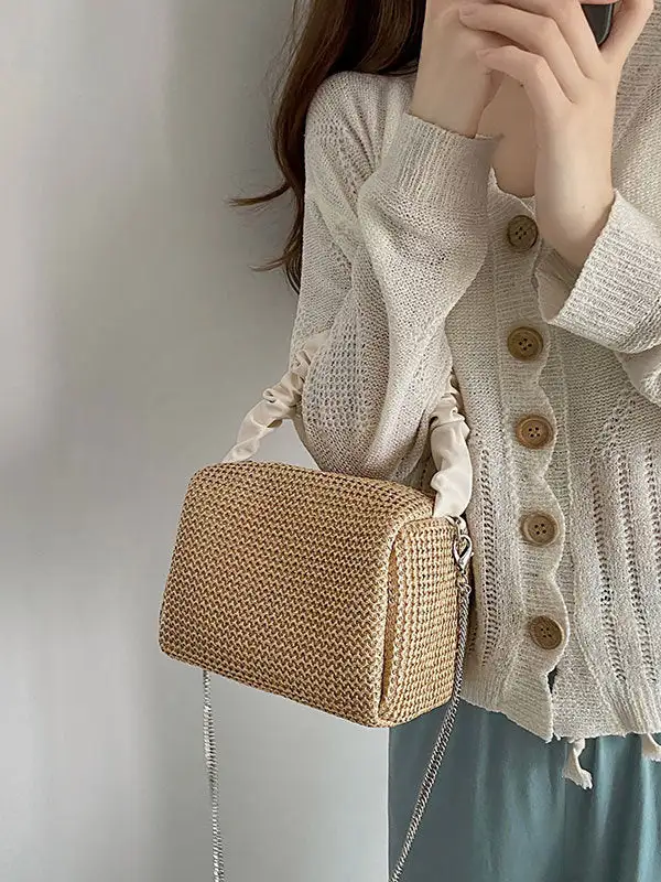 Vintage Weave Handbag Bag Accessories