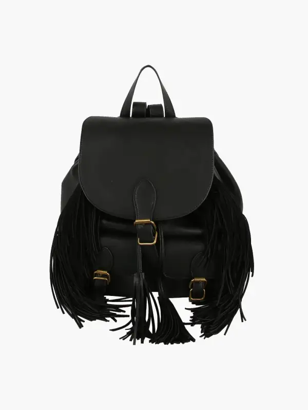 Tassel Travel Backpack Purse