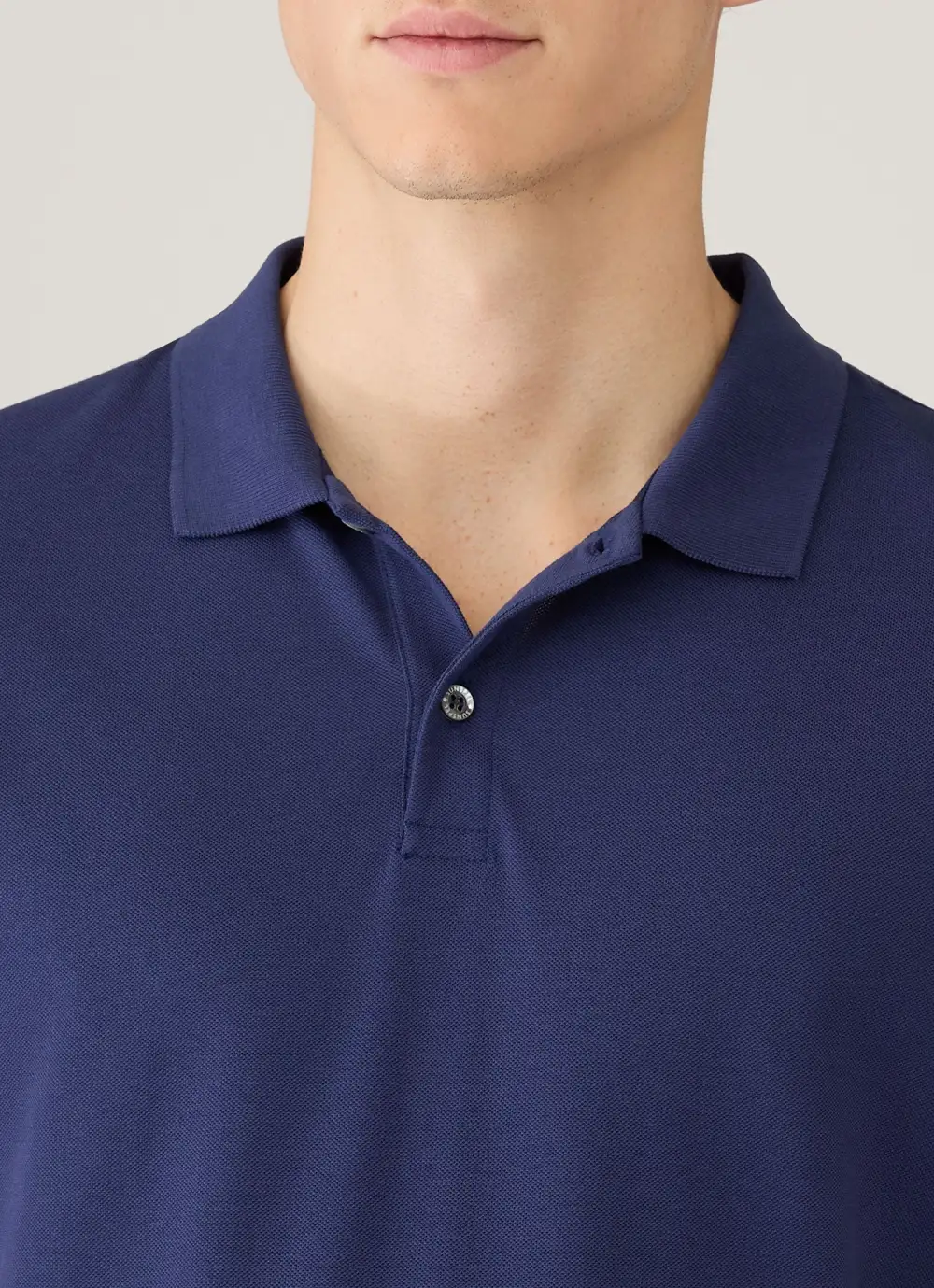 Polished Everyday Slim Fit Cotton Pique Short Sleeve Polo Shirt