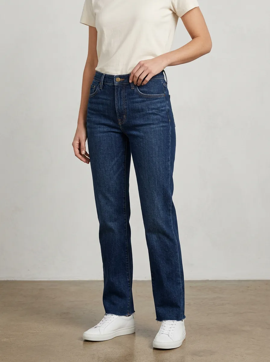 Women's Modern High Rise Graphic Denim Jeans