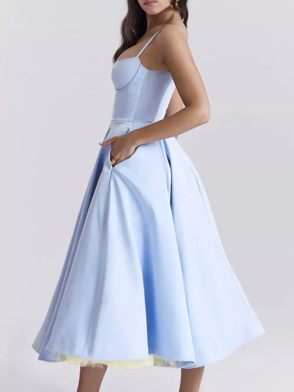 Sweetheart Midi Dress