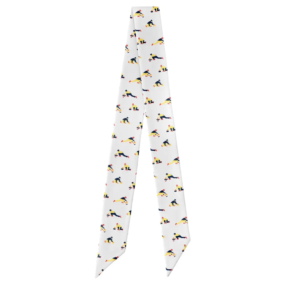 Curling Classic Design Hair Scarf