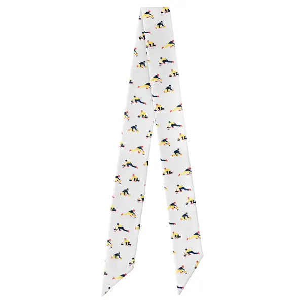 Curling Classic Design Hair Scarf