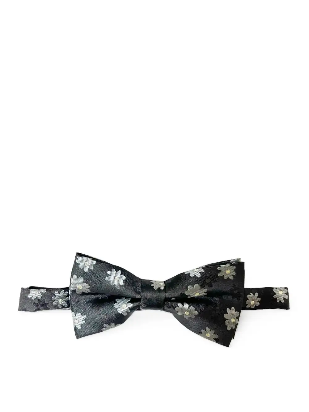 Debonair Floral Polyester Pre-Tied Bow Tie