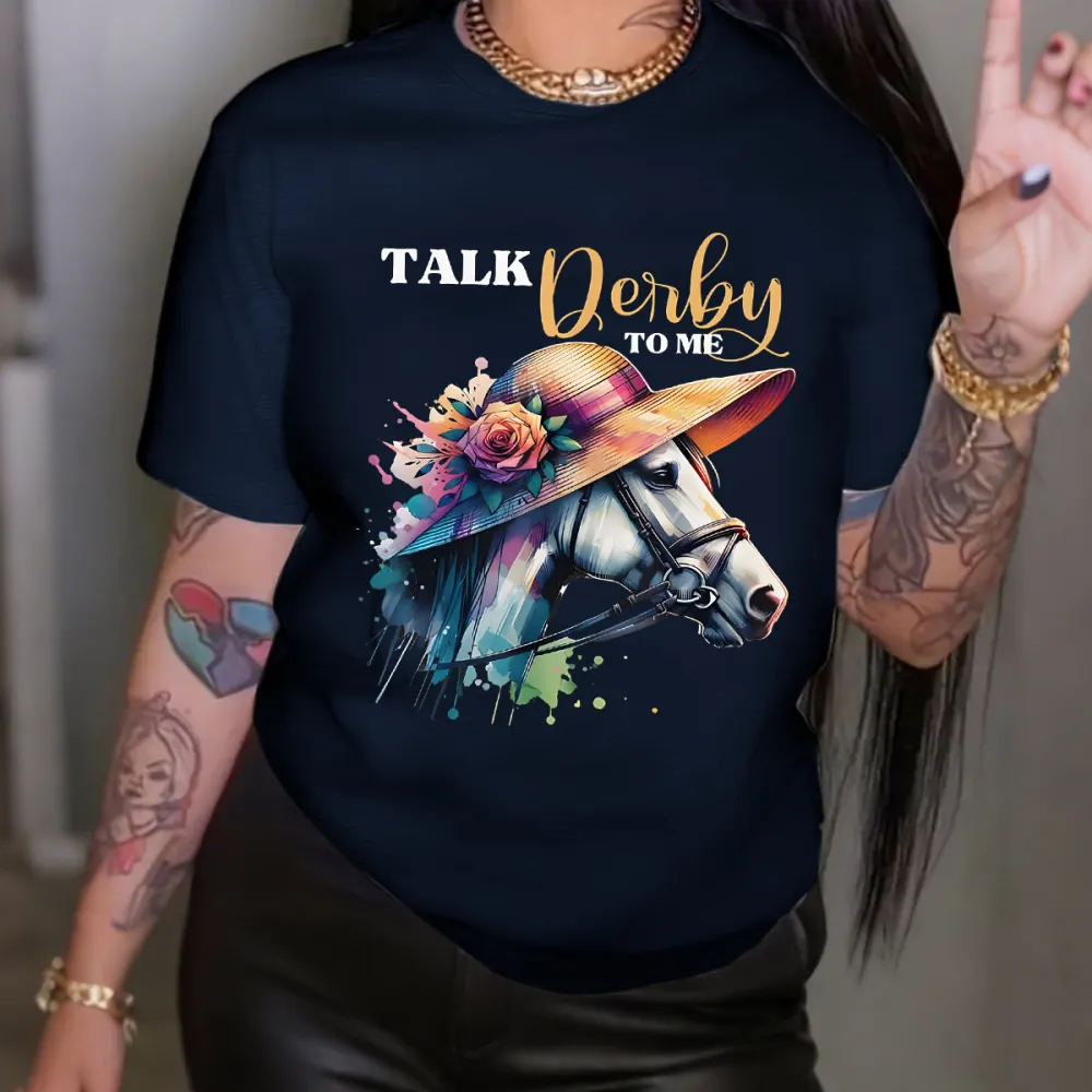 Kentucky Derby Horse Graphic Tee