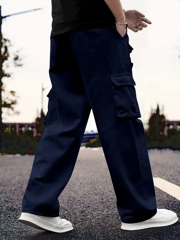 Durable Daily Cotton For Track Cargo Pants