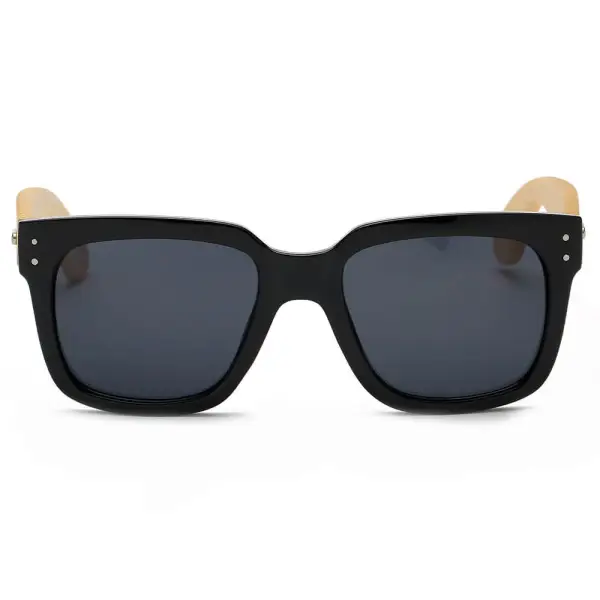 Terry Beaded Square Frame Sunglasses