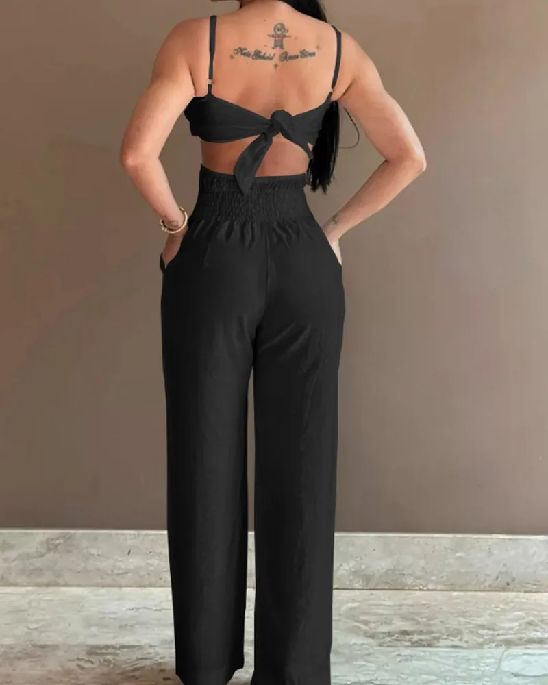 Simple Look Jumpsuit