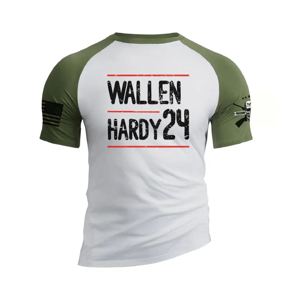 WALLEN HARDY 24 RAGLAN GRAPHIC TEE