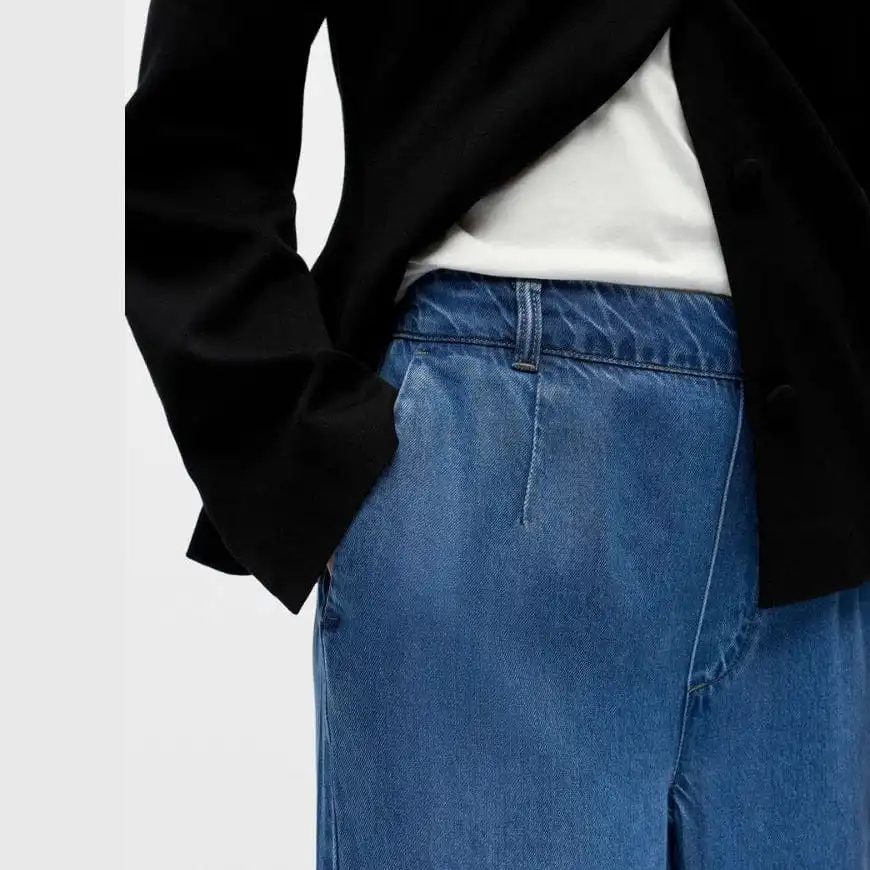 Classic Wide-Leg Women's Trousers