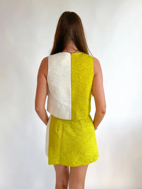 Textured Mini Skort