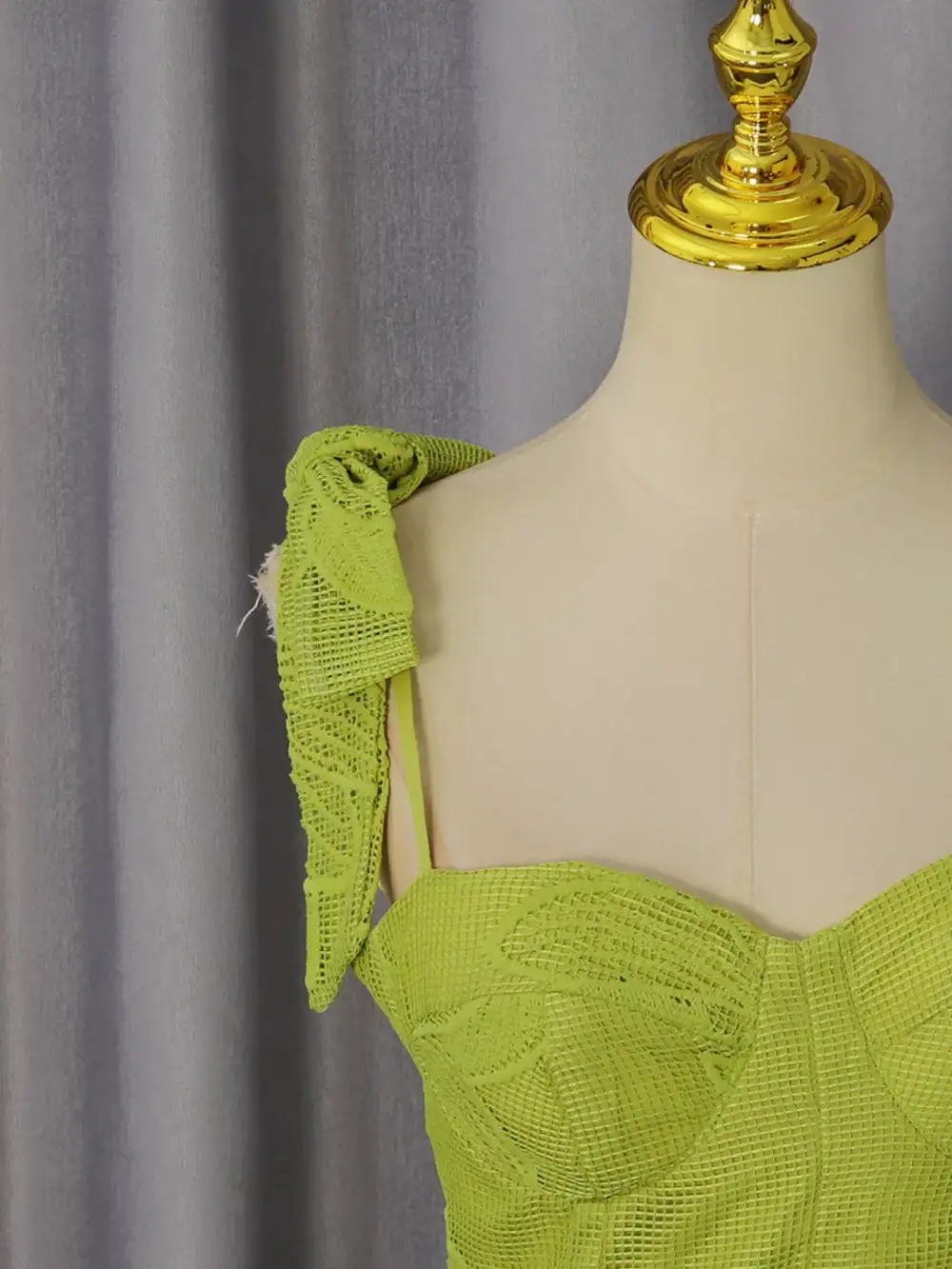 Sweetheart Neck Tie-Strap Dress