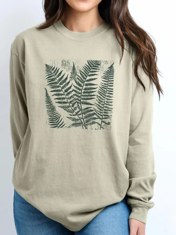 Fern Botanical Print T-Shirt