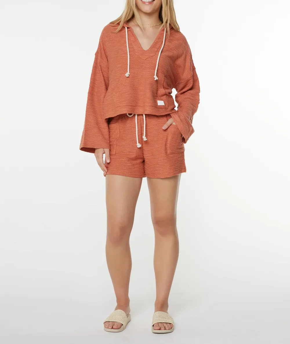 Solid Color Simple Hooded Sweatshirt