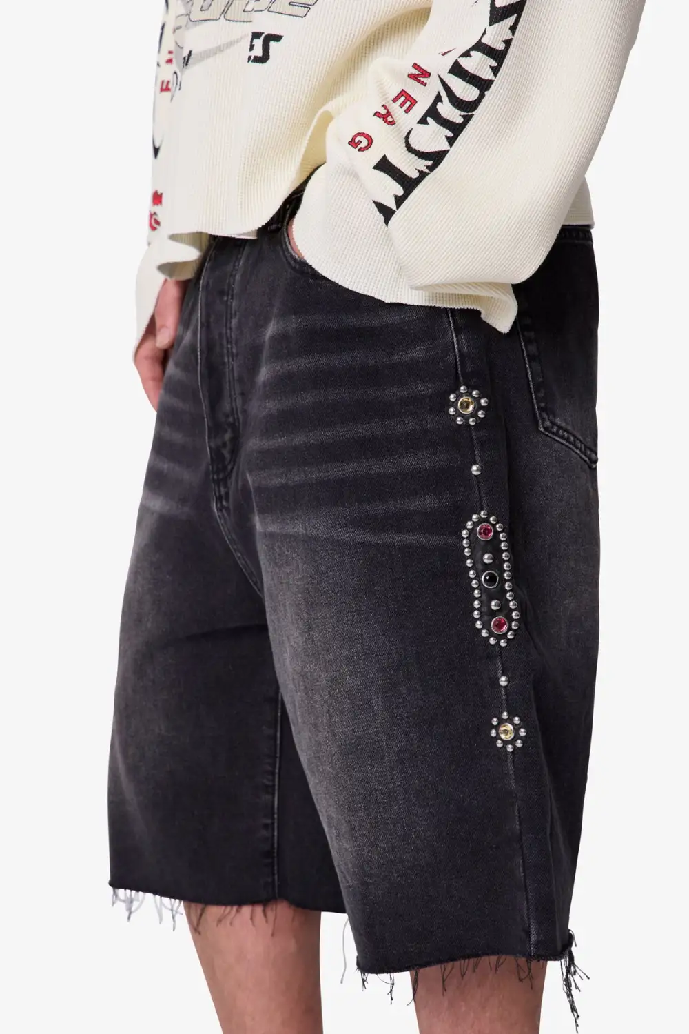 Baggy Denim Shorts