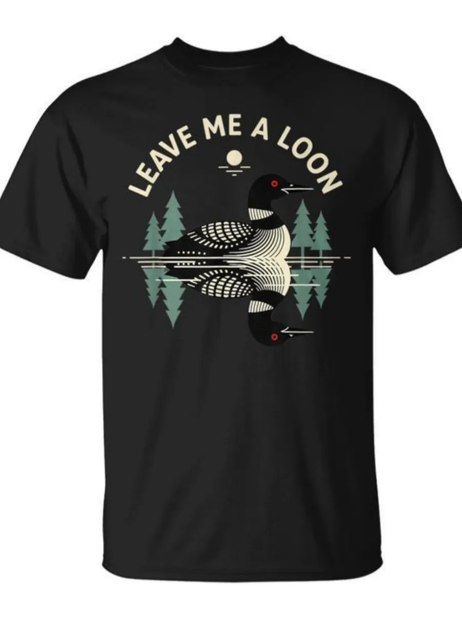 Wild Loon Printed Casual T-Shirt