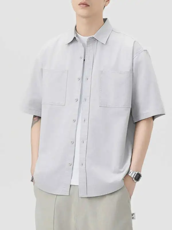 Button Up Half Sleeve Shirt