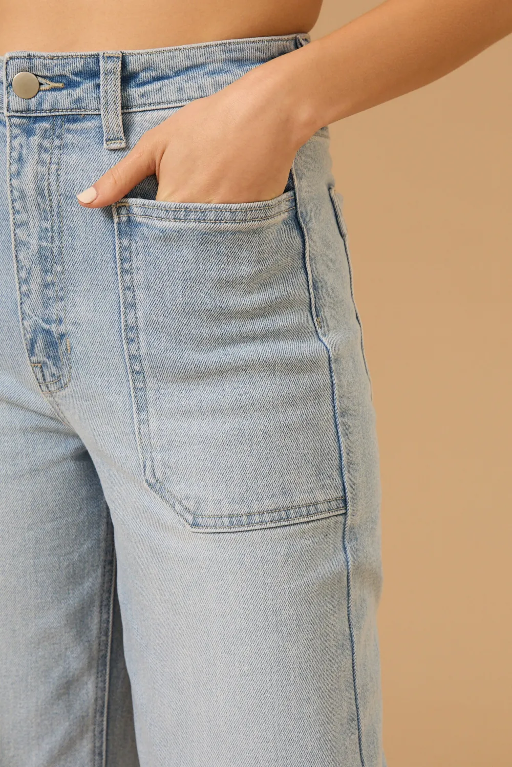 Regular Straight Leg Jeans