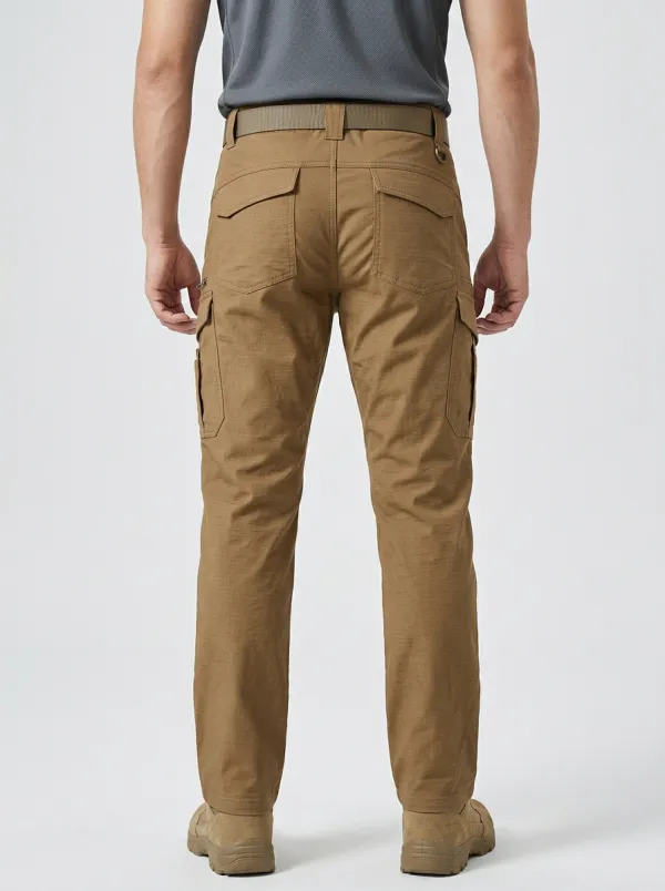 Outdoor-Ready Multi Pocket Casual Look Men's Work Pants