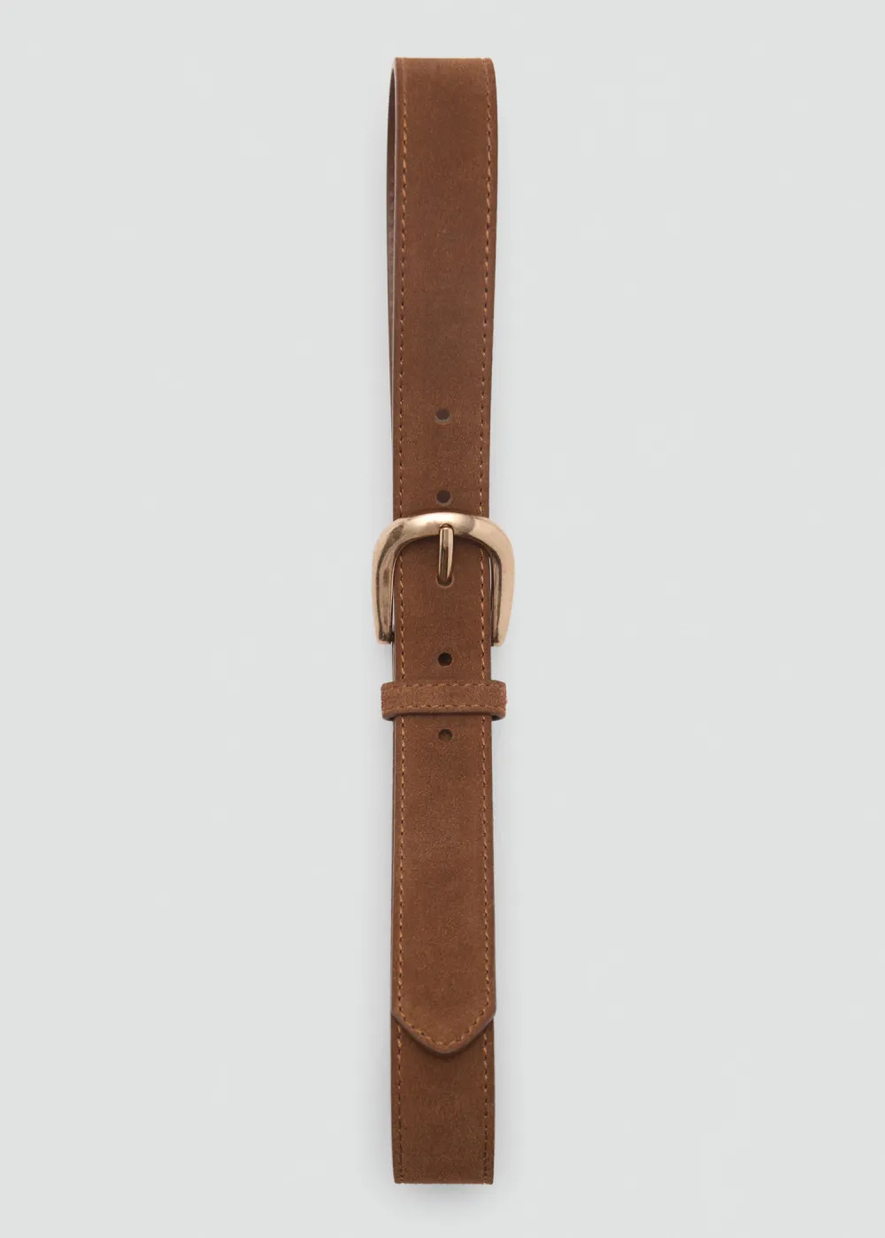 Casual Style Plain Suede Belts