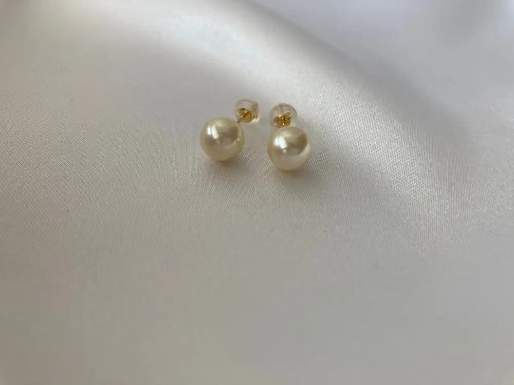 Classic Pierced Or Clip-On Pearl Stud Earrings
