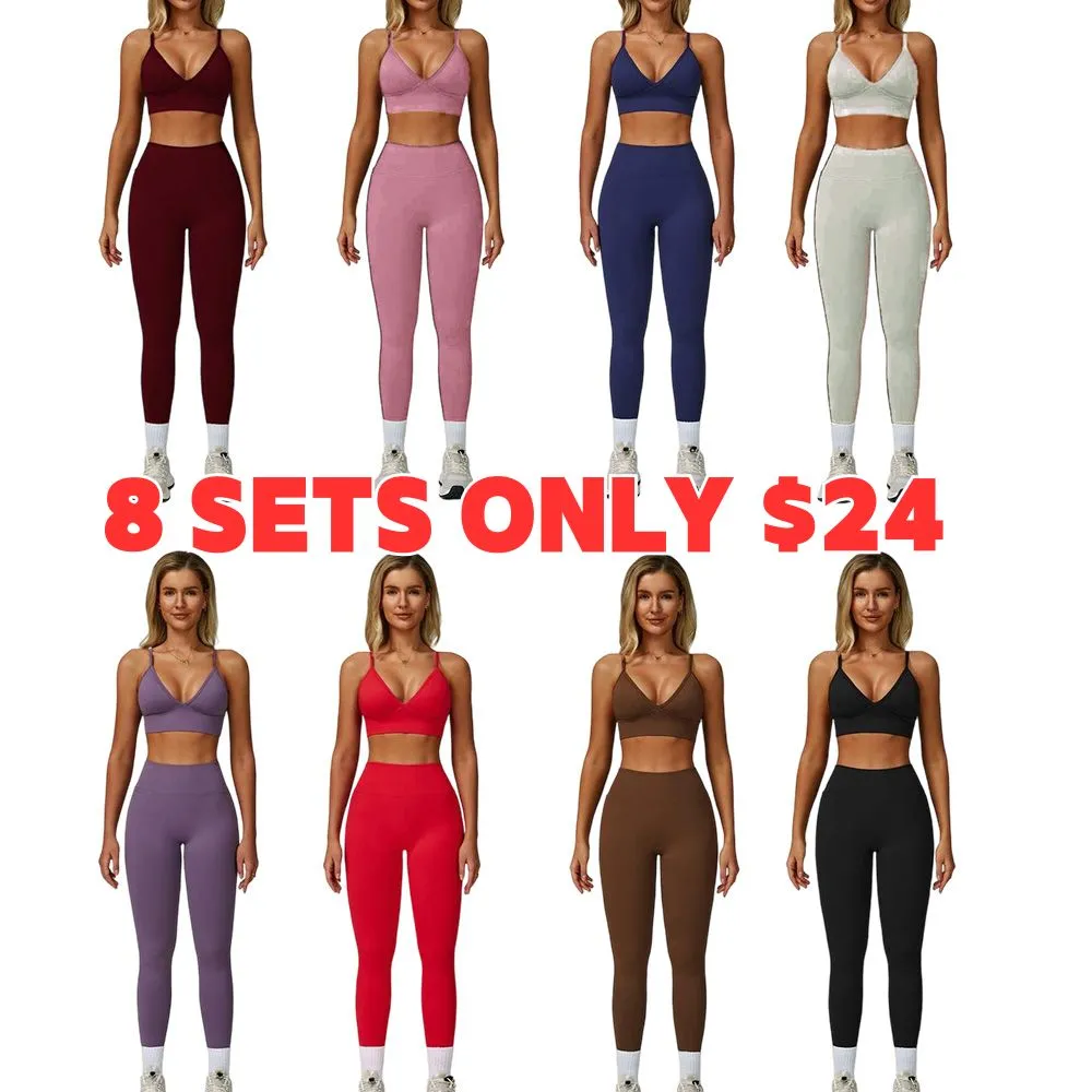 Women's Fitness Suit 2 Piece Revealing Tank Top Sports Bra High Waisted Cycling Shorts Yoga Bottoms comfortable sportswear Cute Workout Outfits Casual Workout Loungewear Activewear Running Sweatsuit Set