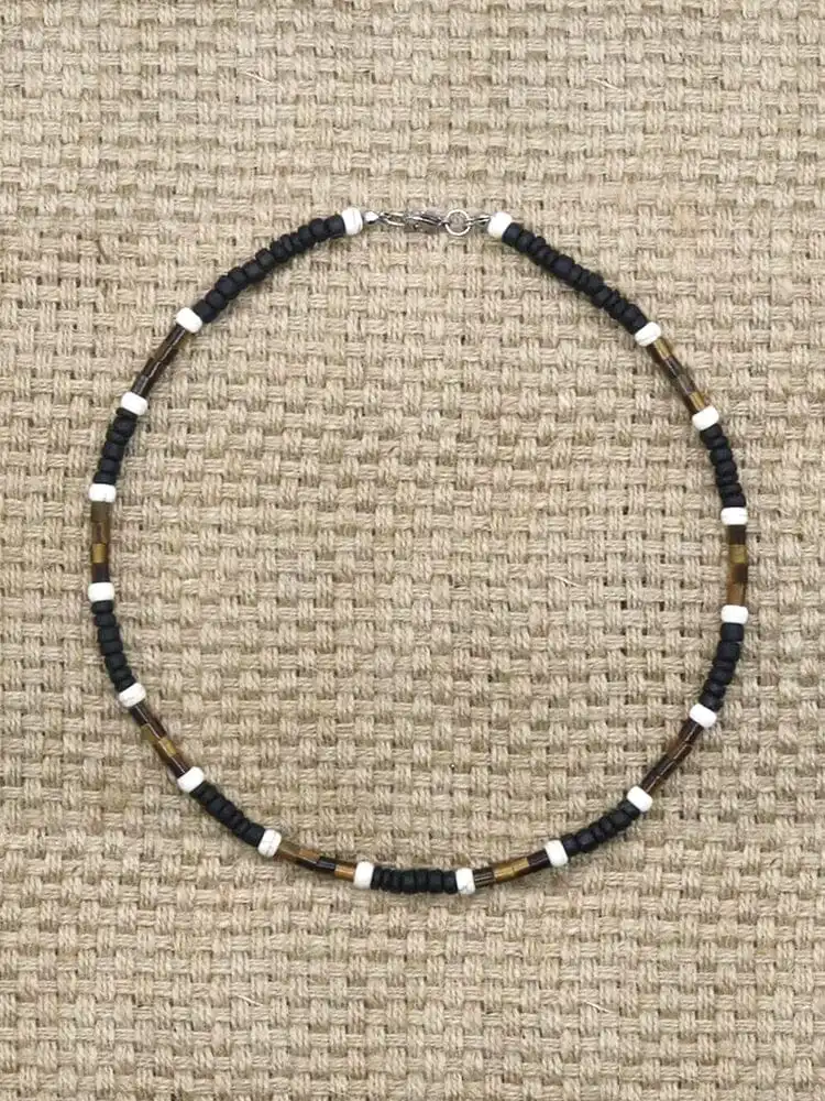 Bohemian Seashell Beaded Necklace