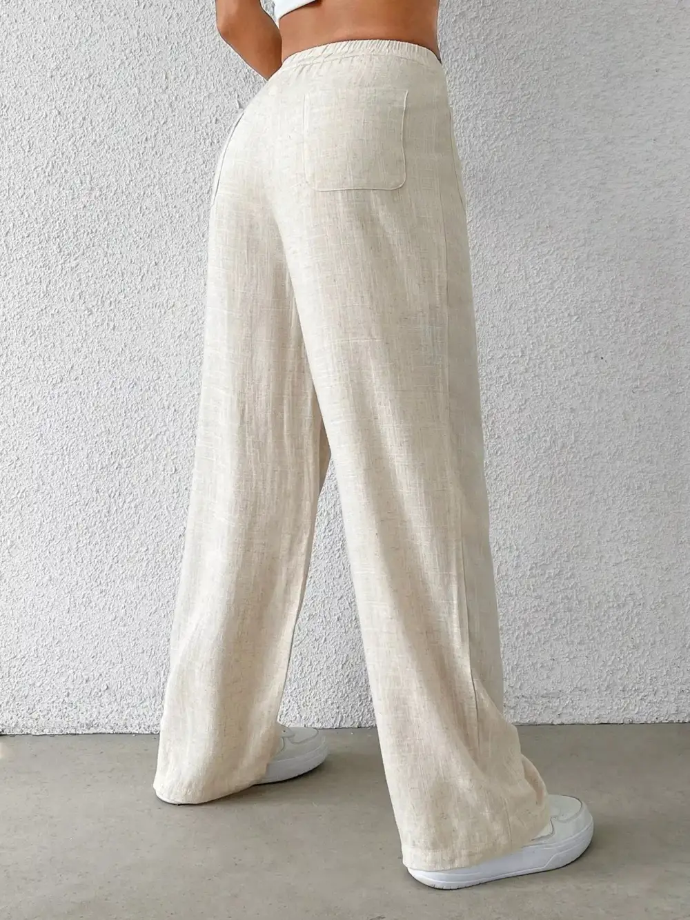 Resort High Waisted Wide Leg Pants
