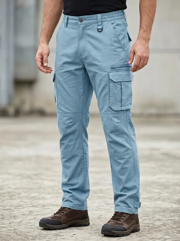 Modern Multi-Pocket Cargo Tactical Silhouette Unisex Tactical Cargo Pants