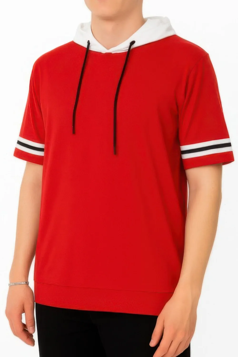 Everyday Men's Short Sleeve Hooded T-Shirt