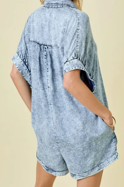 Textured Relaxed Everyday Romper