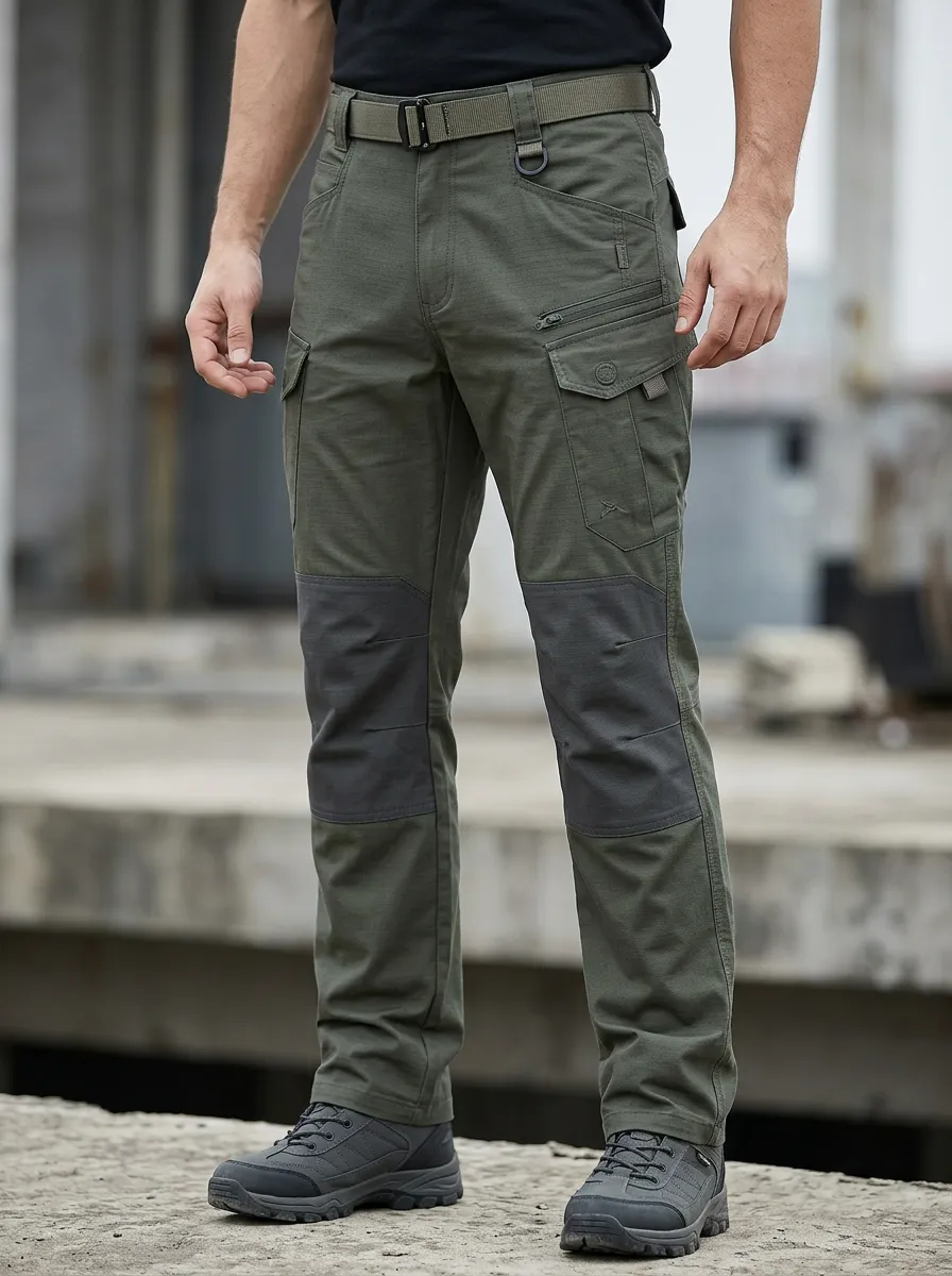 Men's Flap-Pocket Tactical Trousers