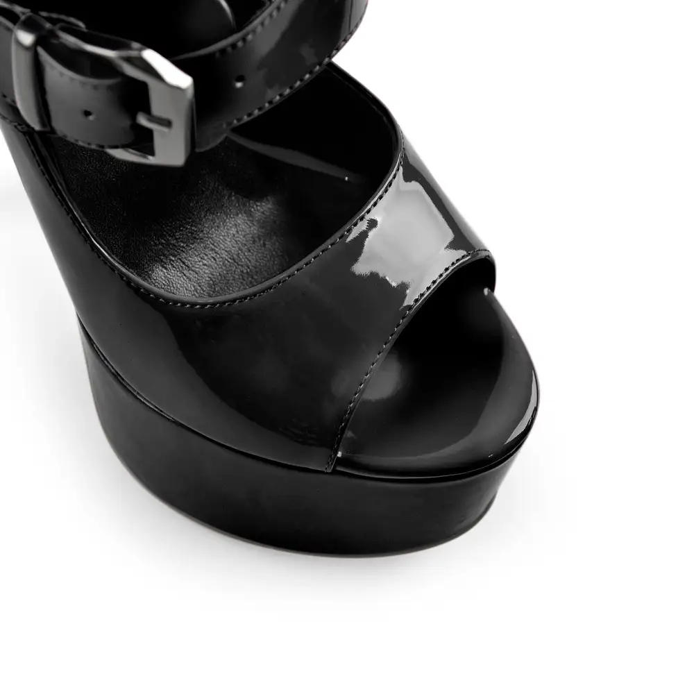 Peep Toe Platform Stiletto Sandals
