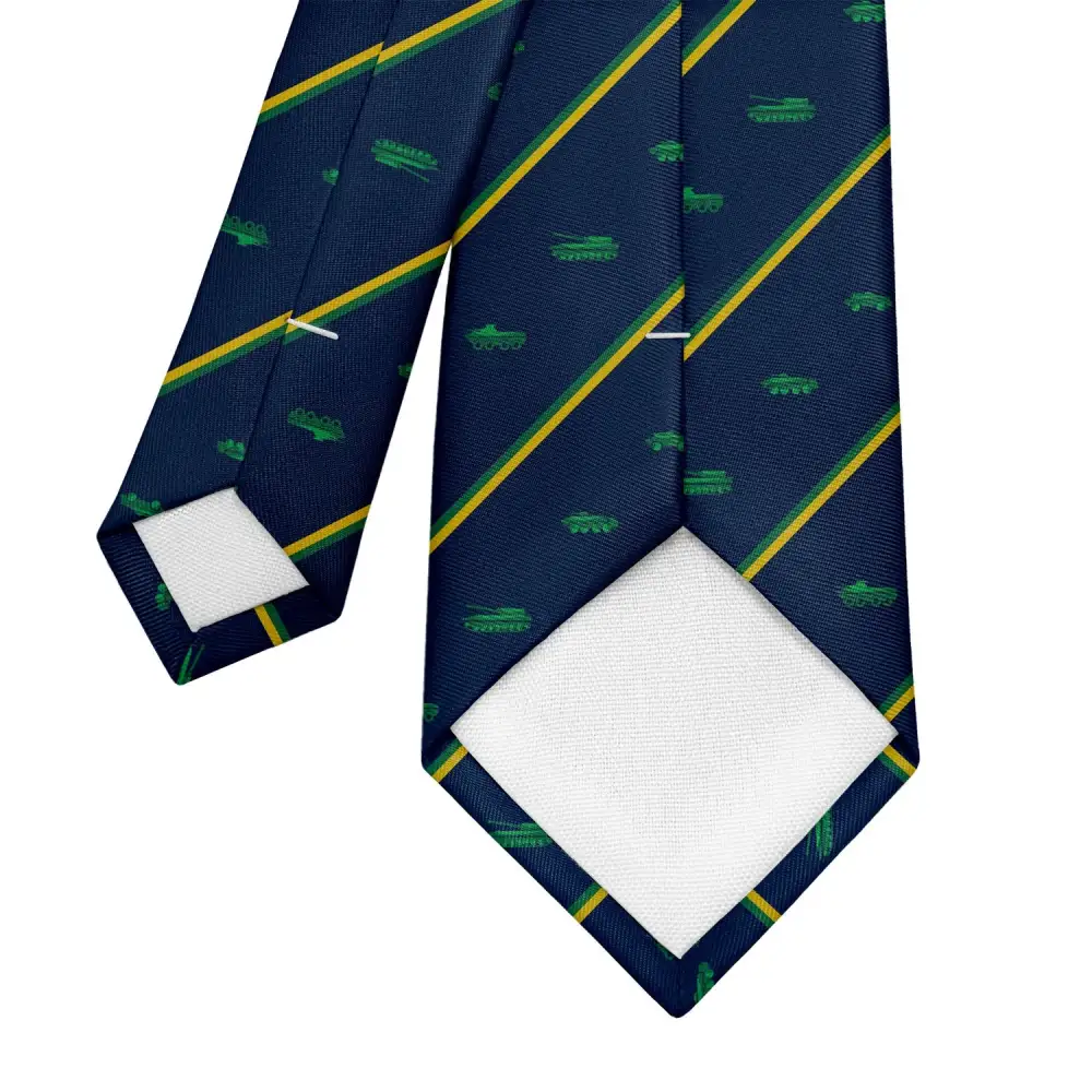 Military Vehicle Pattern Necktie