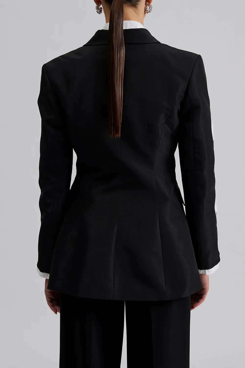 Double Breasted Wool Blazer