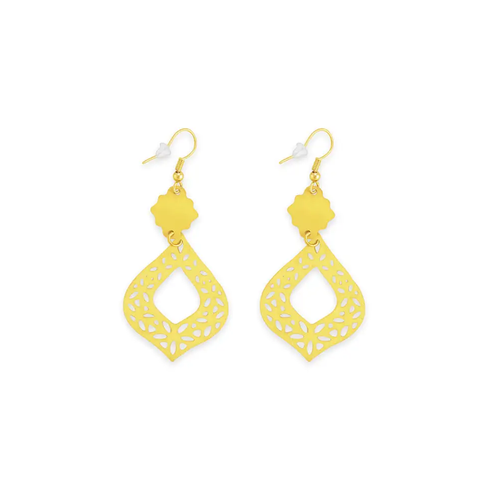 Crisp Balanced Artful Statement Earrings