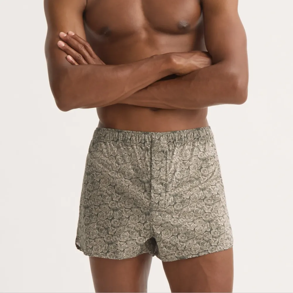 Modern Fit Cotton Camouflage Floral Boxers