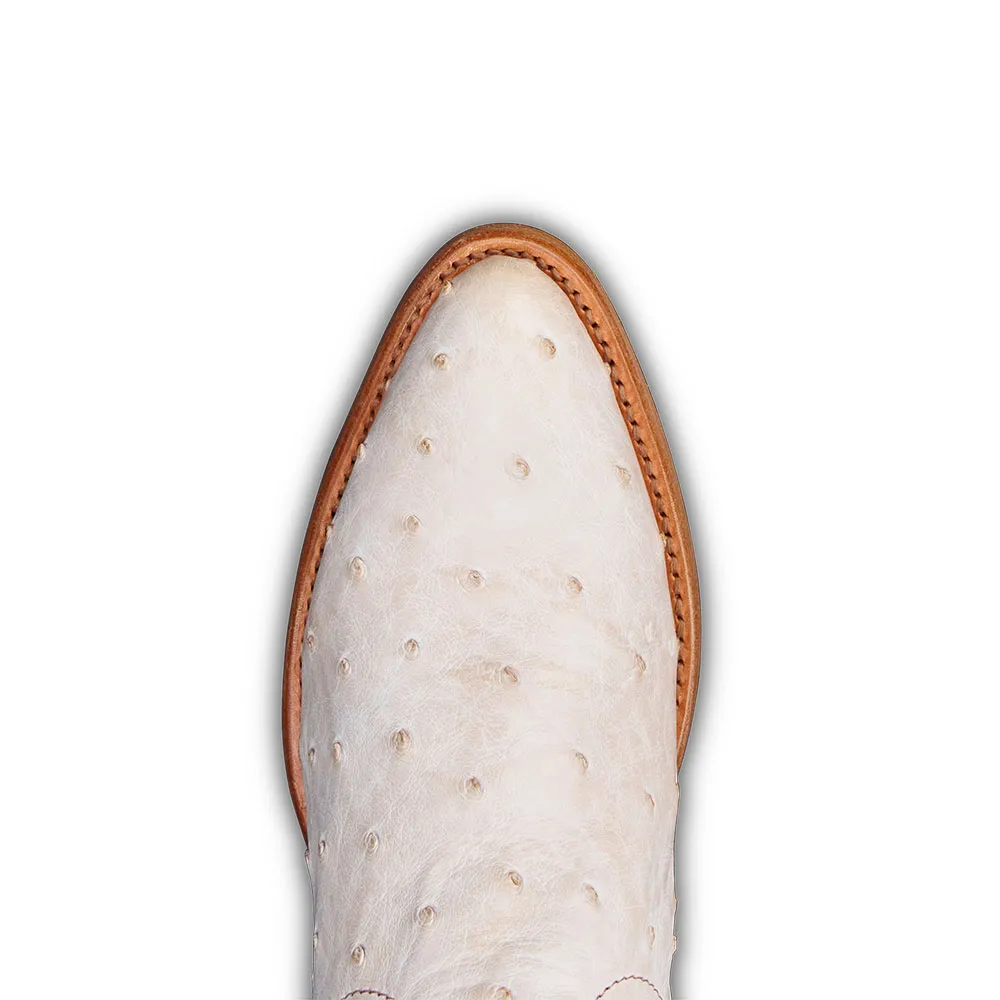 Faux-Leather Embroidered Block-Heel Platform Mid-Calf Boots