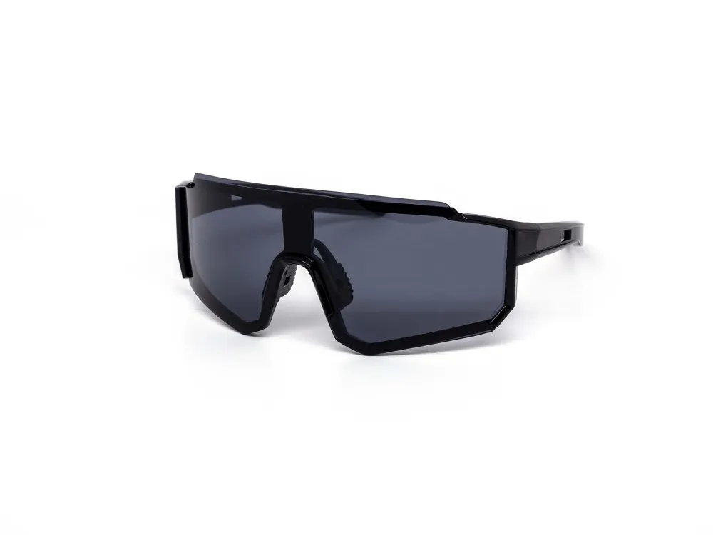 12-Pack Sport Shield Dark Lens Performance Sunglasses