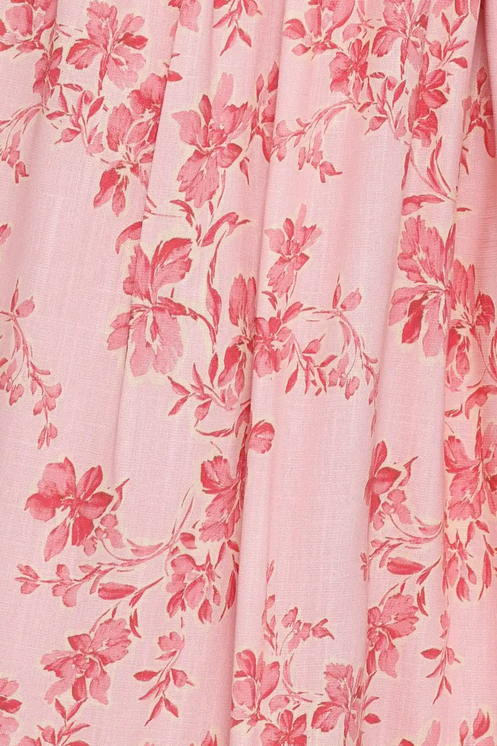 Floral Drop Waist High Rise Skirt