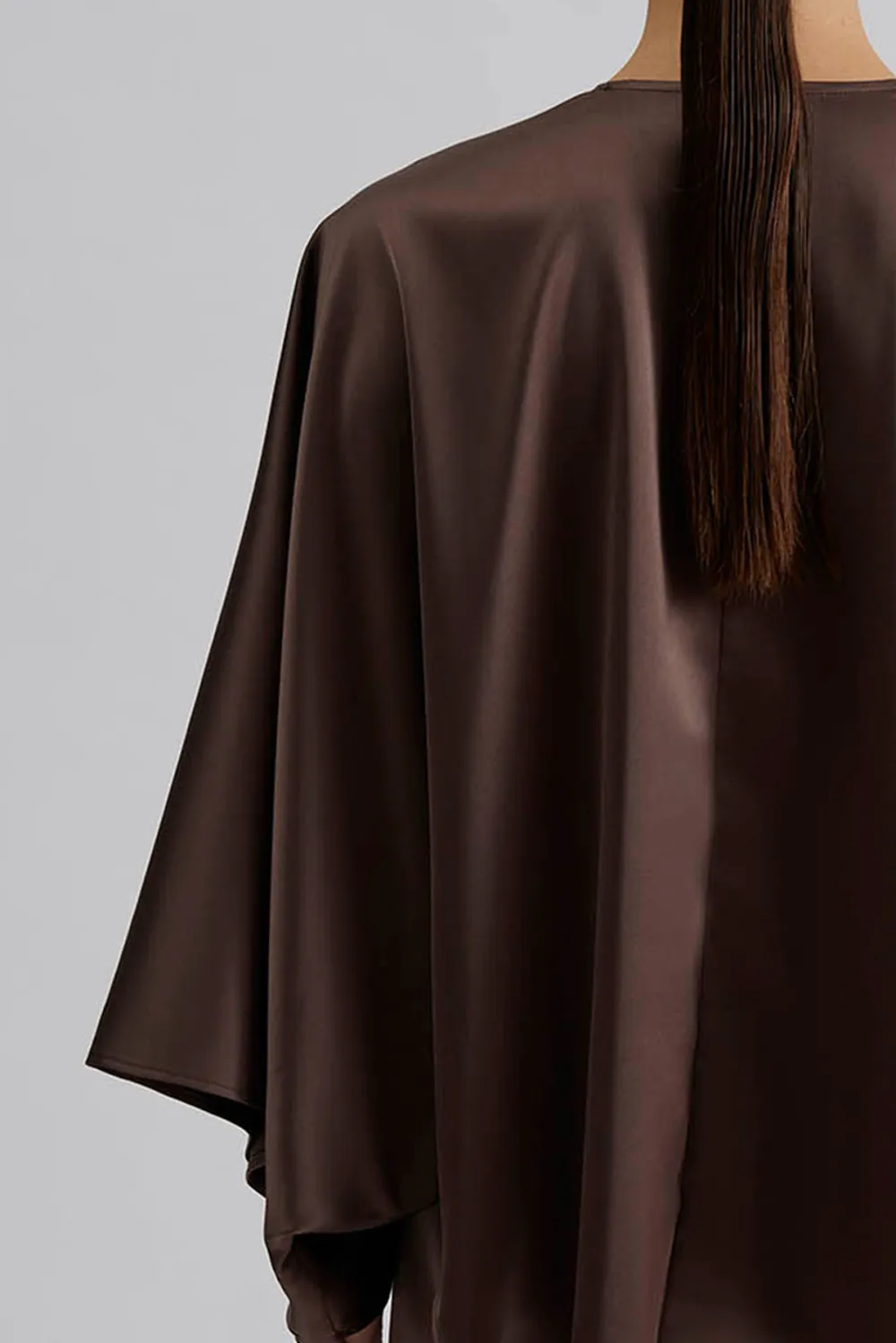 Loose Fit Cape Style Blouse