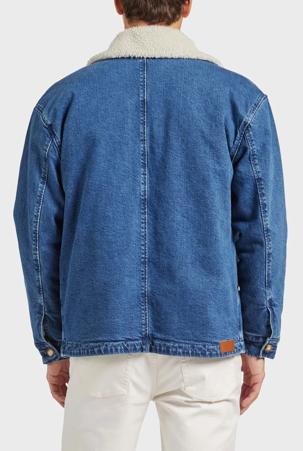 Sherpa Lined Denim Jacket