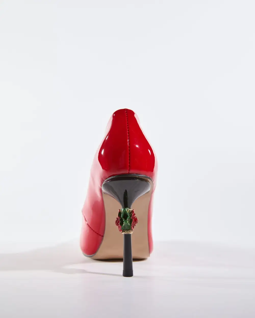 Rose Heels in Red
