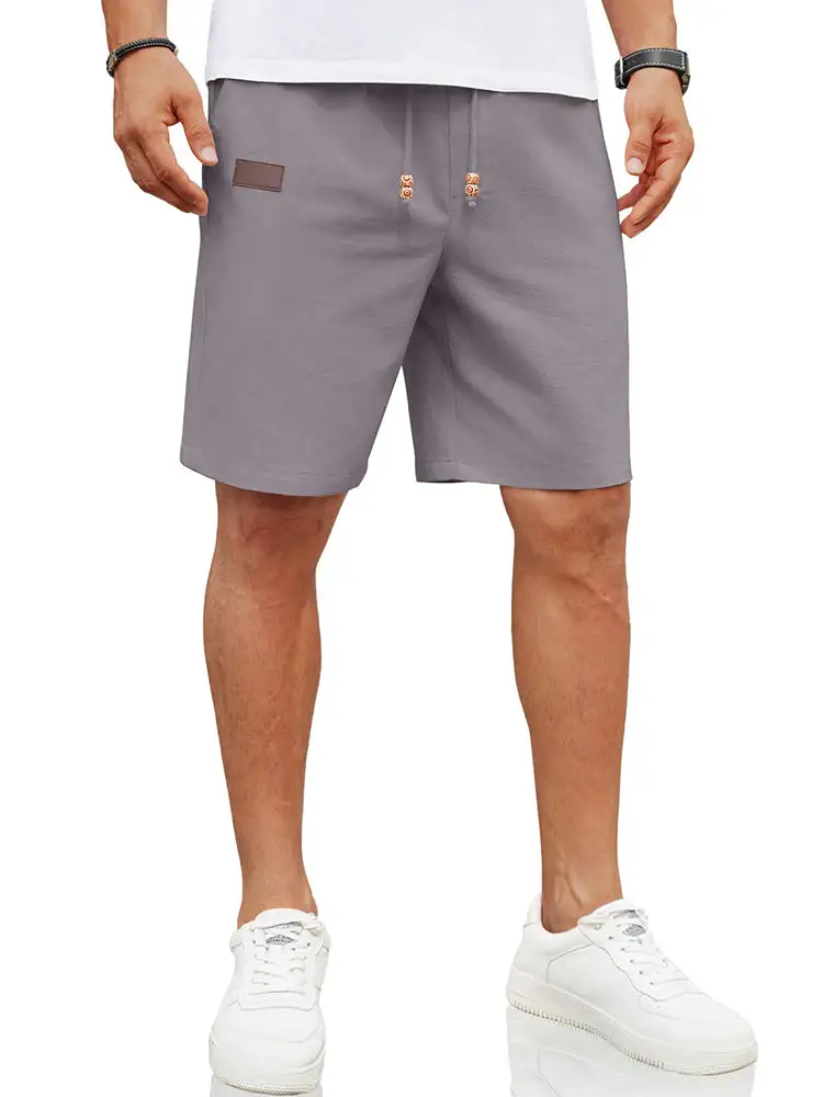 Men's Casual Linen Blend Casual Shorts