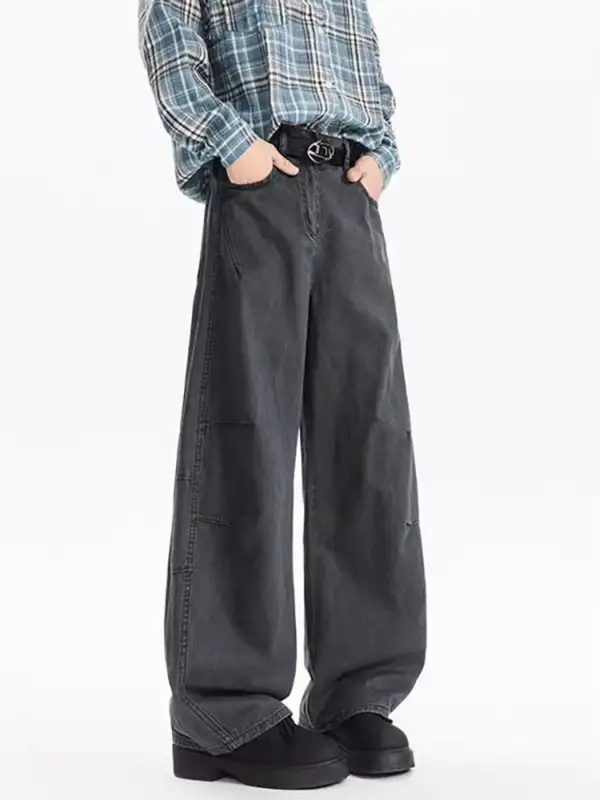 Everyday Men's Full Size Wide Leg Jeans Plus Size